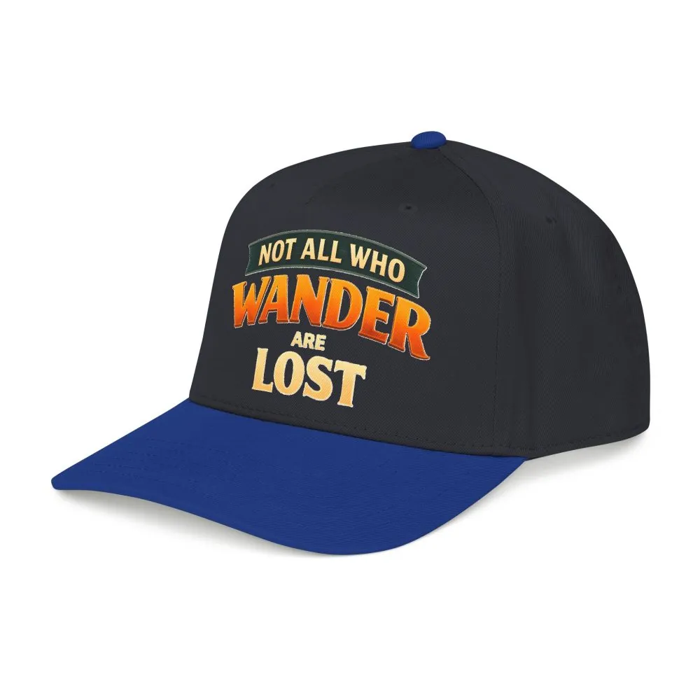 16927895749623027341_2048.jpeg Baseball Cap - "Not All Who Wander Are Lost" Design Scenic-Line