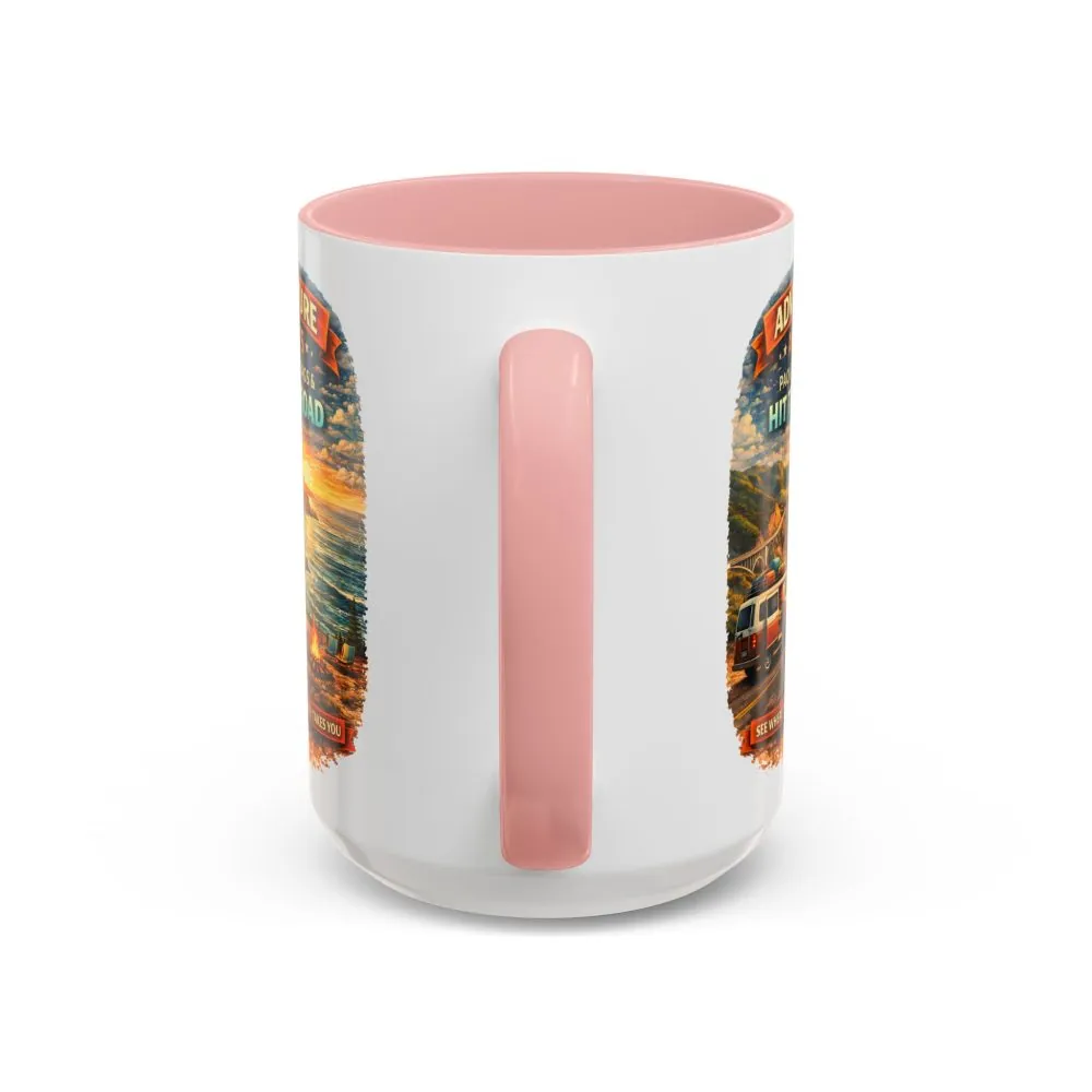 17005008558351205238_2048.jpeg Accent Coffee Mug (11, 15oz) — "Adventure Awaits-Pack Your Bags" Design Scenic-Line