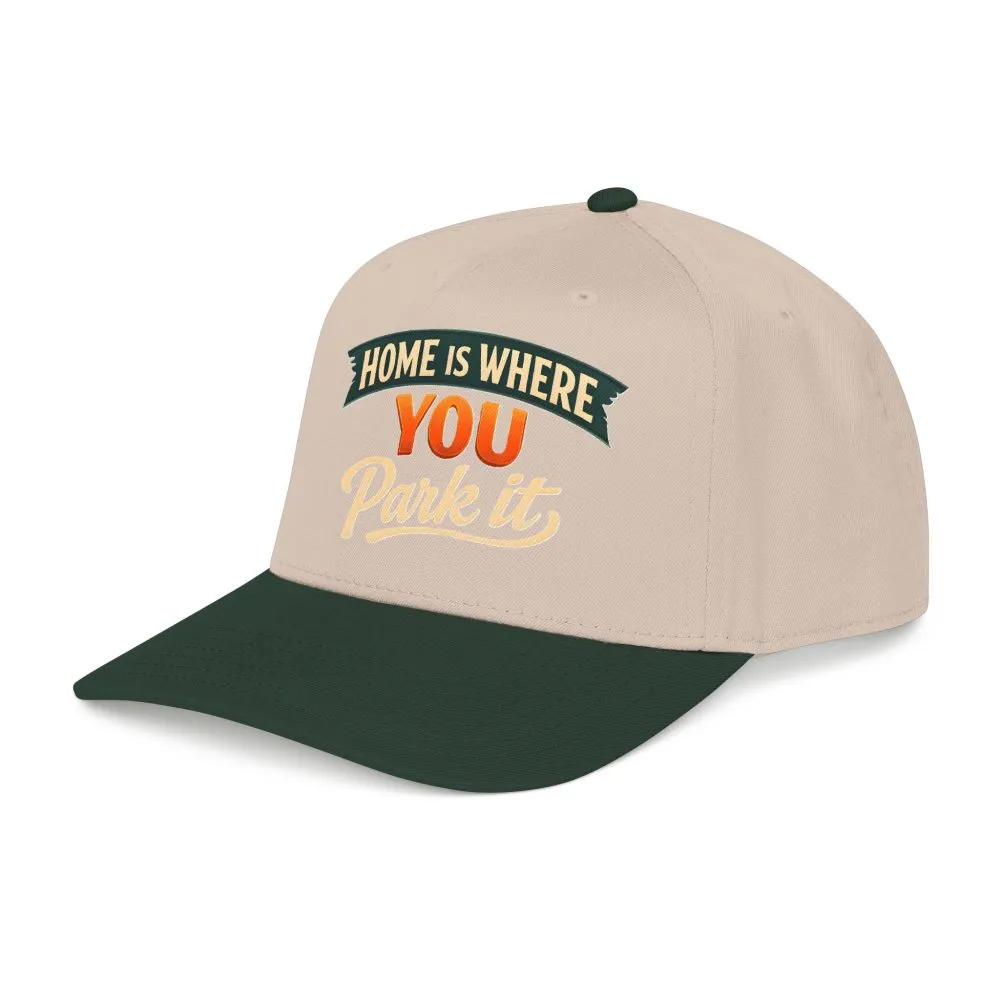 17017424643283987390_2048.jpeg Baseball Cap - "Home Is where You Park It" Design Scenic-Line