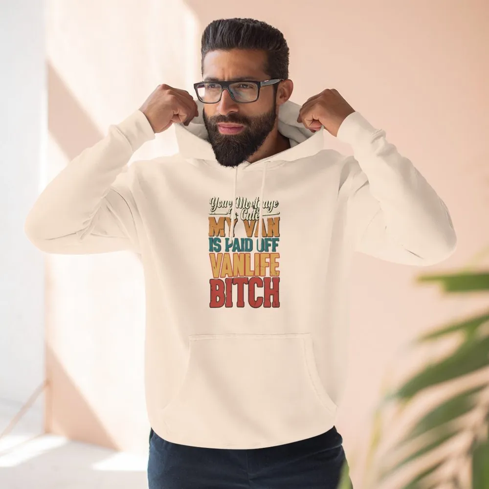 17021428618127278202_2048.jpeg Three-Panel Fleece Hoodie - "Your Mortgage Is Cute" Design F**K-Line