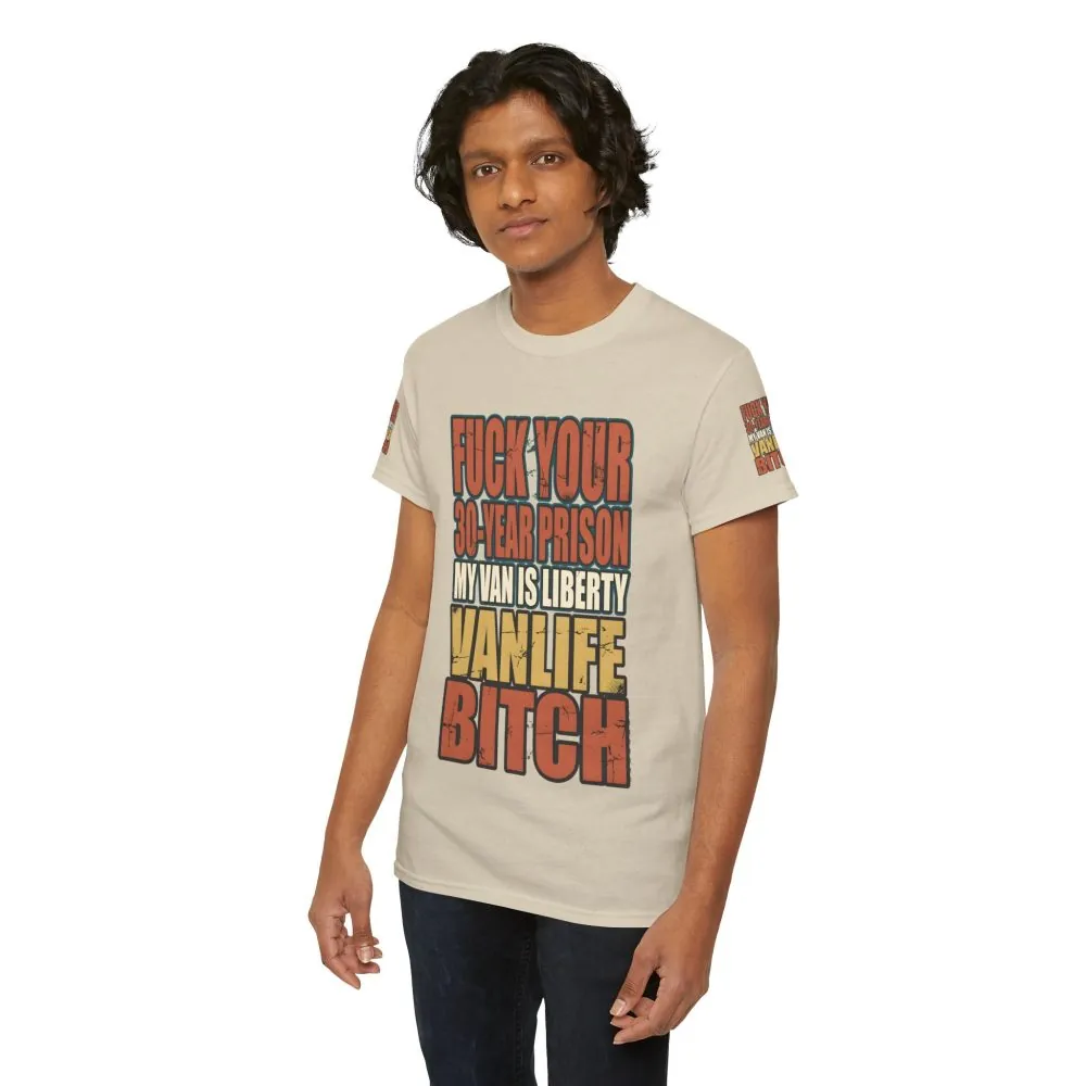 Unisex Heavy Cotton Tee — "Fuck Your 30 Year" Design F**K-Line