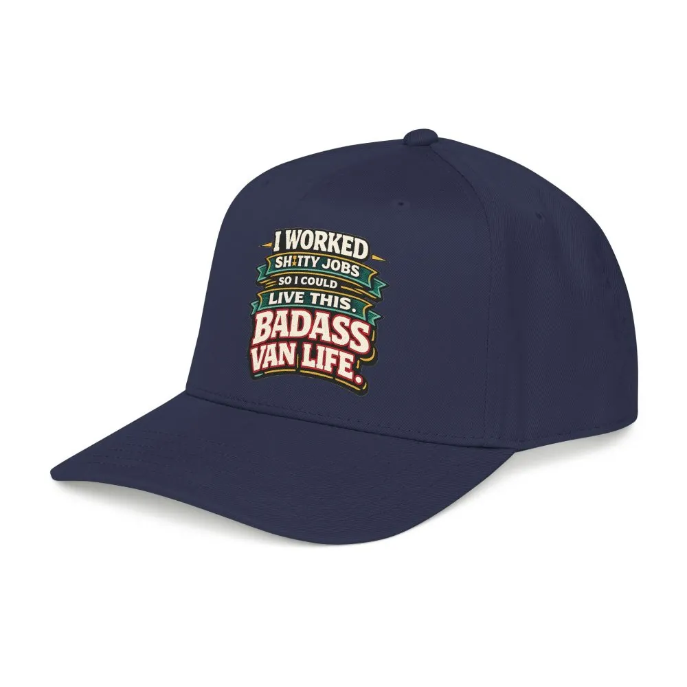 17231259424835340600_2048.jpeg Baseball Cap - "I Worked Shitty Jobs" Design F**K-Line