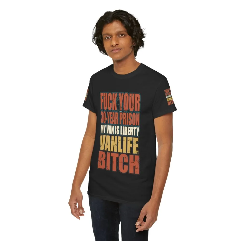 Unisex Heavy Cotton Tee — "Fuck Your 30 Year" Design F**K-Line