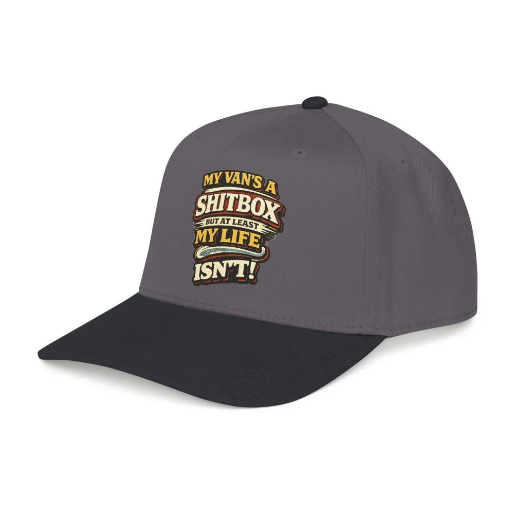 17281181615046356816_2048.jpeg Baseball Cap - "My Van`s A Shitbox" Design F**K-Line