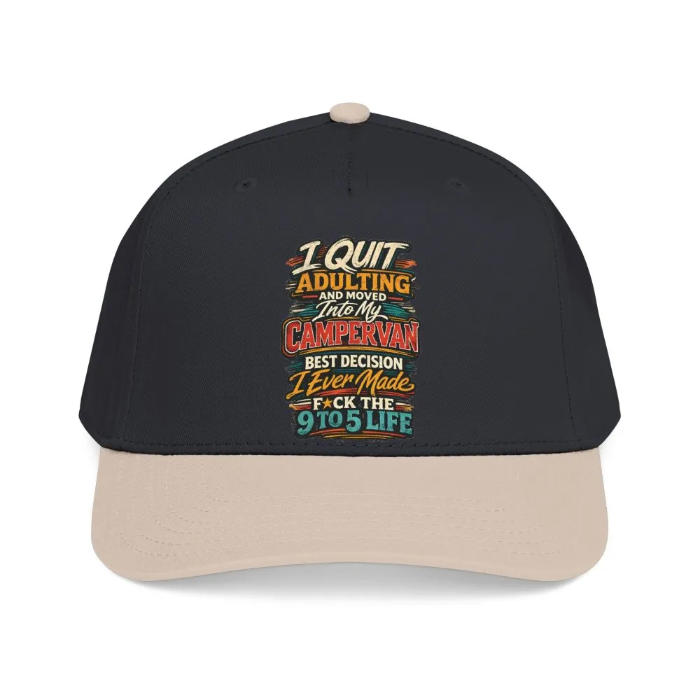 Baseball Cap - "I Quit Adulting" Design F**K-Line