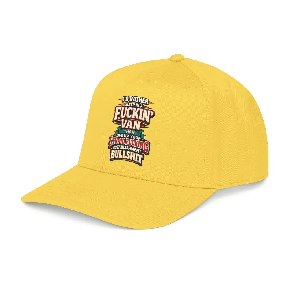 1729104859096179770_2048.jpeg Baseball Cap - "I´d Rather Sleep in A Fucking Van" Design F**K-Line