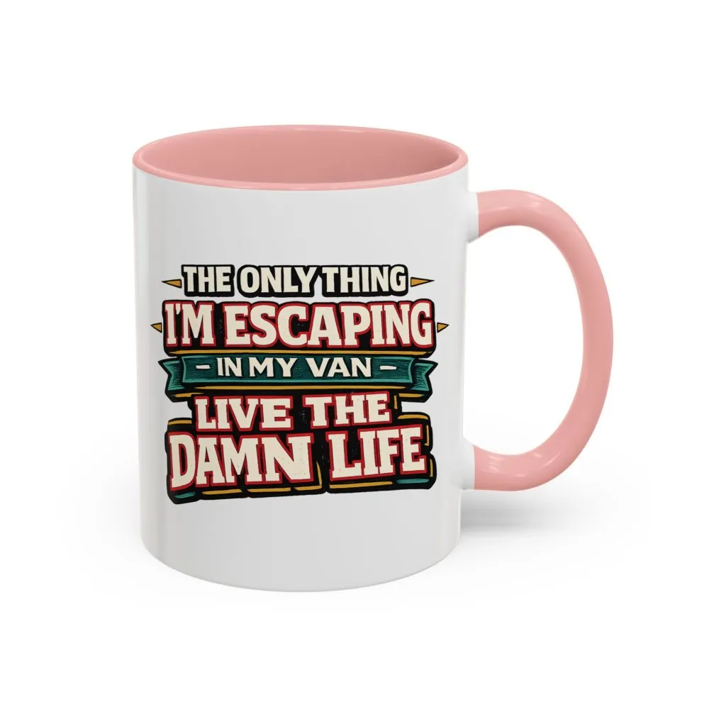 17297375739601853960_2048.jpeg Accent Coffee Mug (11, 15oz) — "The Only Thing I´m Escaping" Design F**K-Line