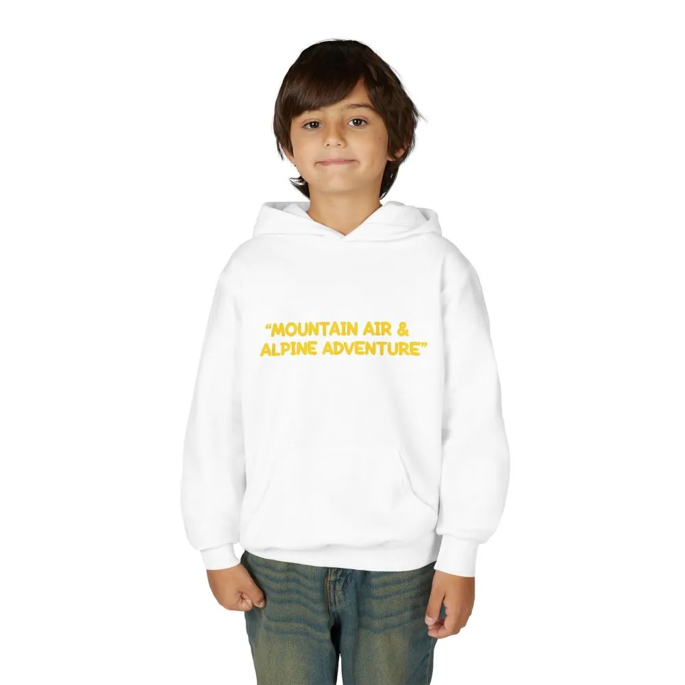 17389891148783568551_2048.jpeg Youth Hoodie(Gildan) – "Mountain Air-Alpine Adventure" (Design Sitcom-Line)