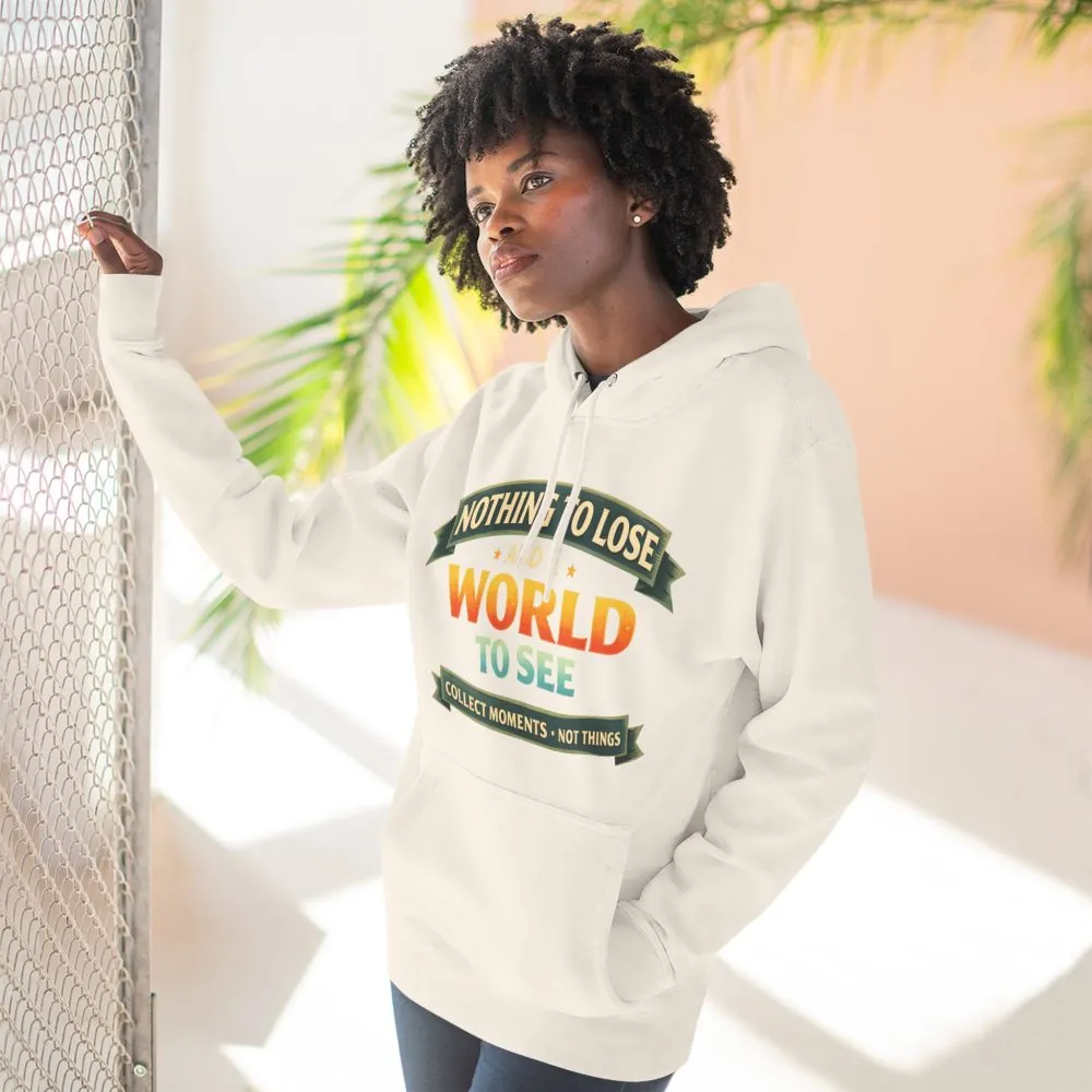 1741101344612265776_2048.jpeg Three-Panel Fleece Hoodie - "Nothing To Lose" Design Scenic-Line