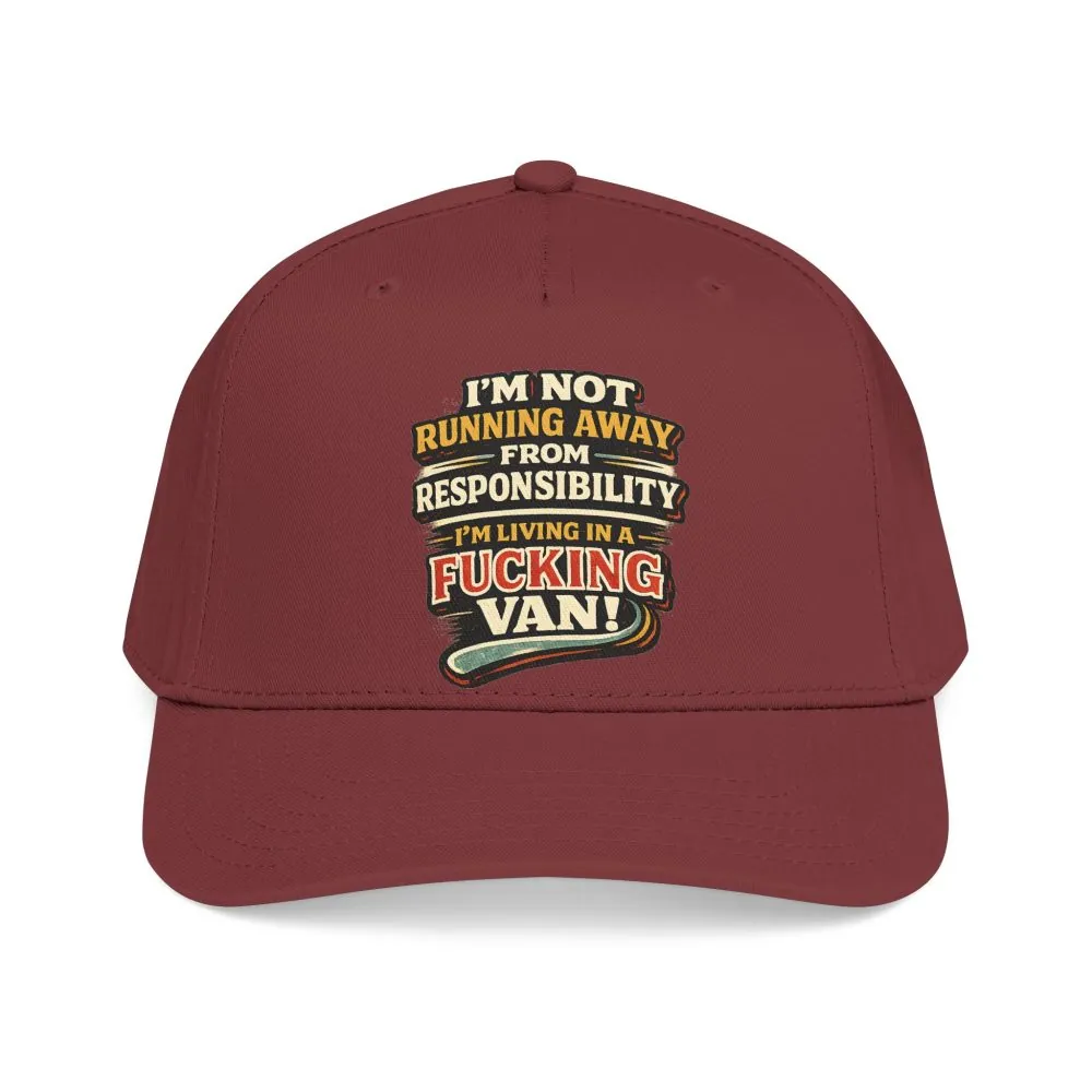 17415287785293575733_2048.jpeg Baseball Cap - "I`m Not running Away" Design F**K-Line