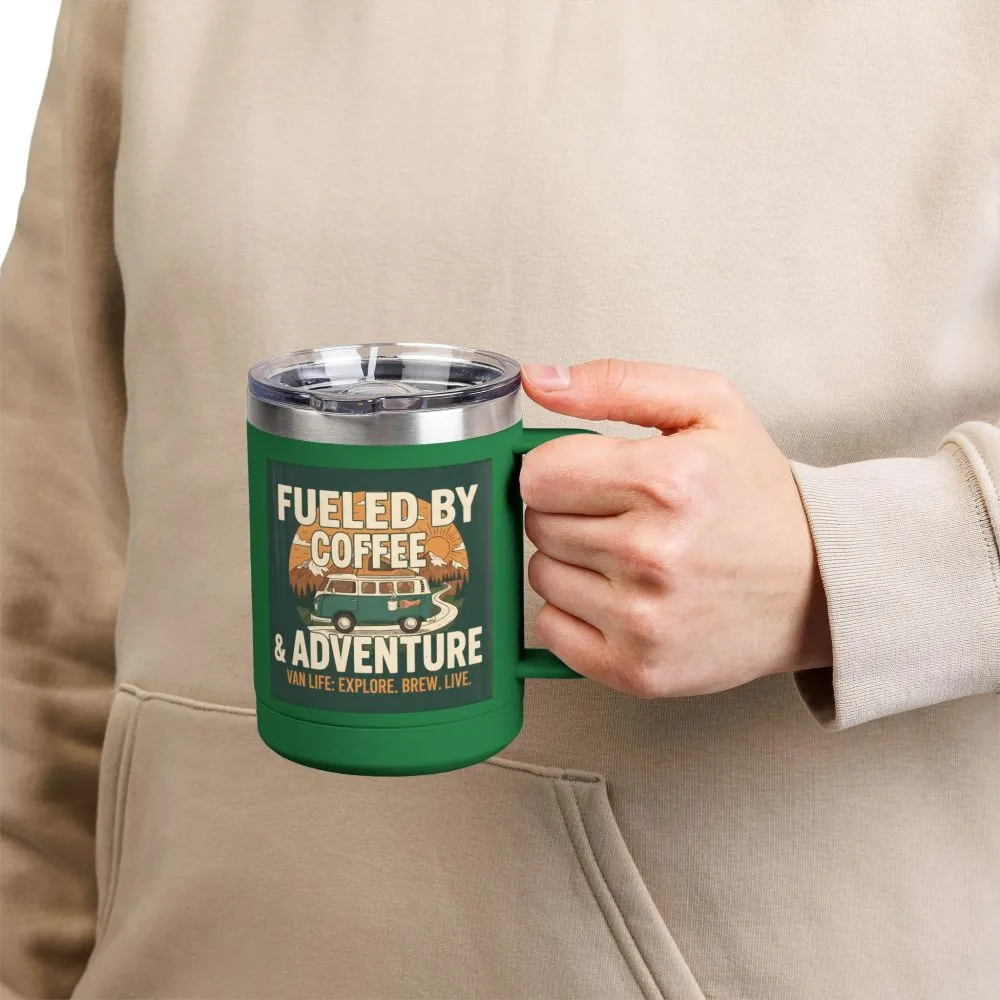 1743573861670754206_2048.jpeg Coffee Mug Tumbler, 15oz — "Fueled by Coffee & Adventure"