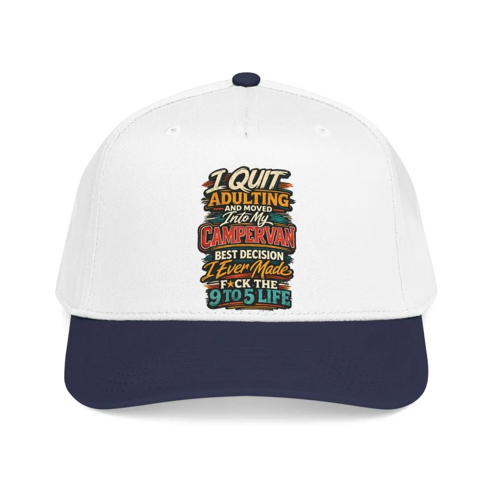 Baseball Cap - "I Quit Adulting" Design F**K-Line