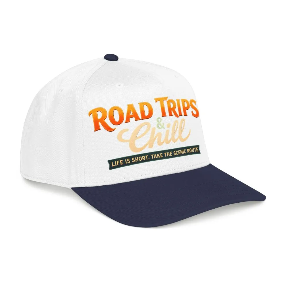 17510859673901700344_2048.jpeg Baseball Cap - "Road Trips And Chill" Design Scenic-Line