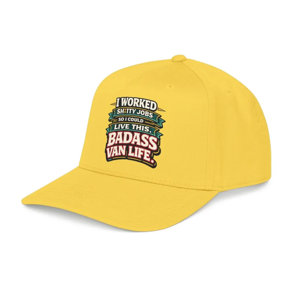 17657987332546535387_2048.jpeg Baseball Cap - "I Worked Shitty Jobs" Design F**K-Line