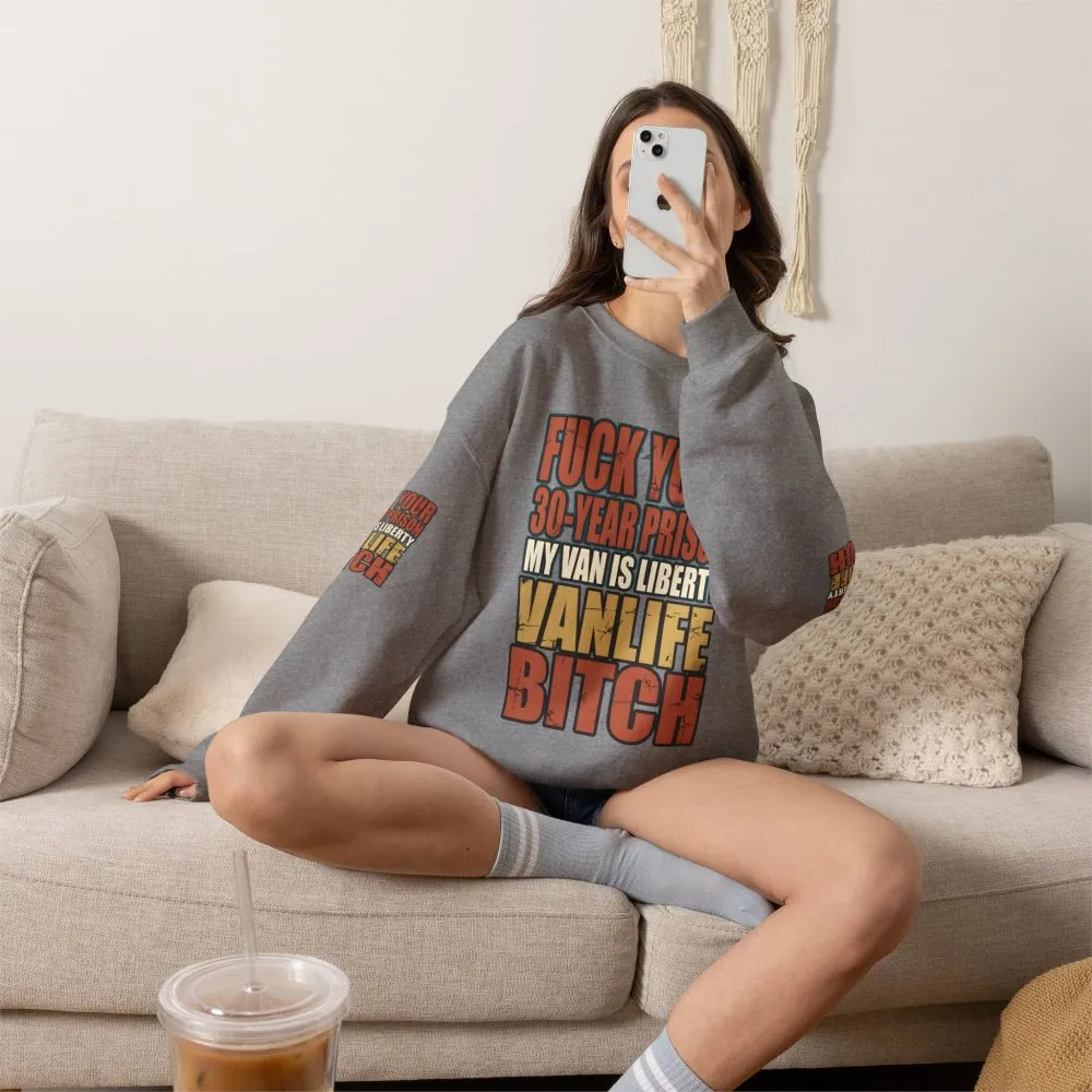 17705825099335686201_2048.jpeg Unisex Heavy Blend™ Crewneck Sweatshirt — "Fuck Your 30 Year" Design F**K-Line