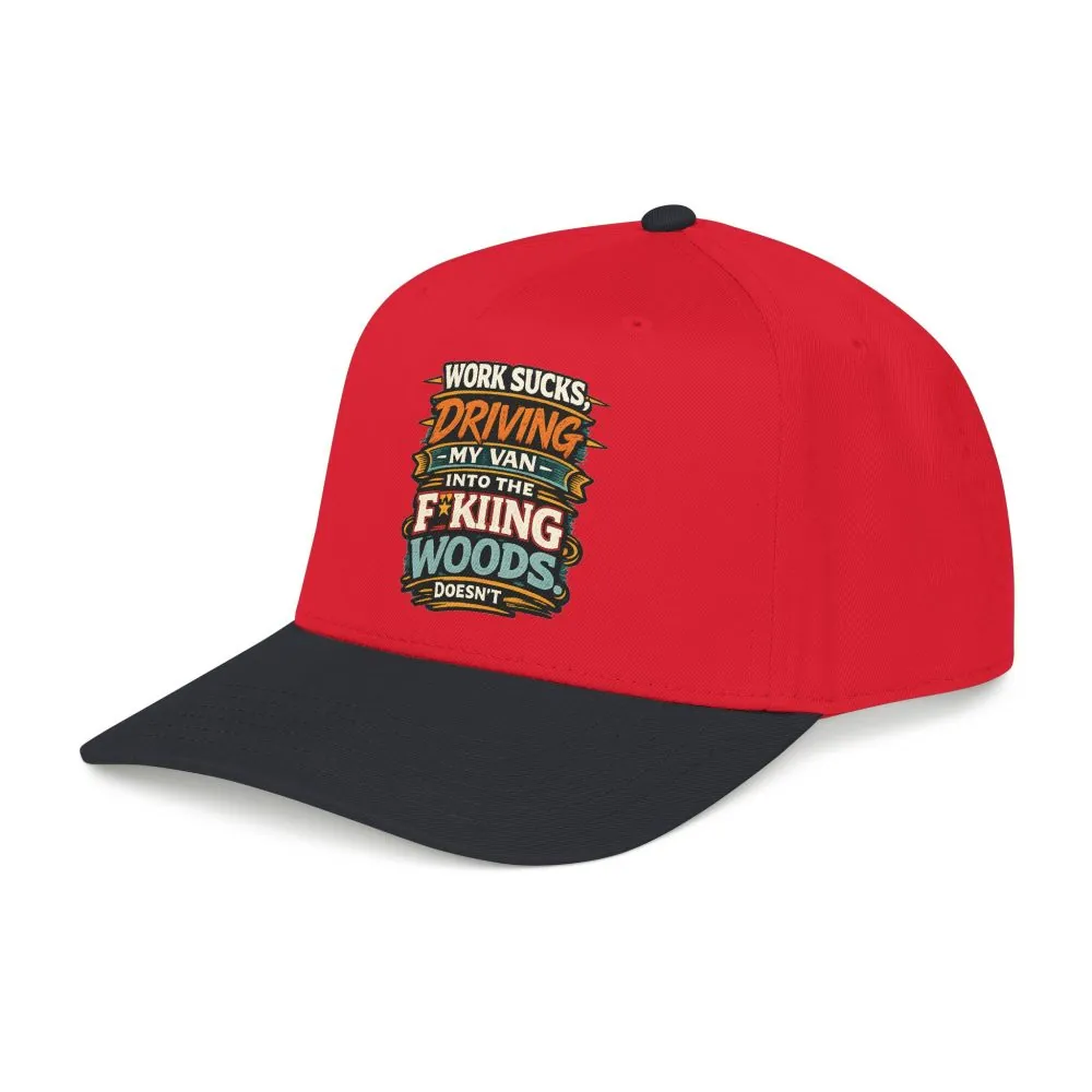 Baseball Cap - "Work Sucks" Design F**K-Line