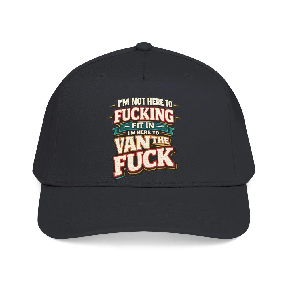 17752270123454389854_2048.jpeg Baseball Cap - "I´m Not Here To Fucking Fit In" Design F**K-Line