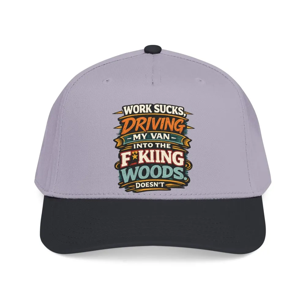 Baseball Cap - "Work Sucks" Design F**K-Line