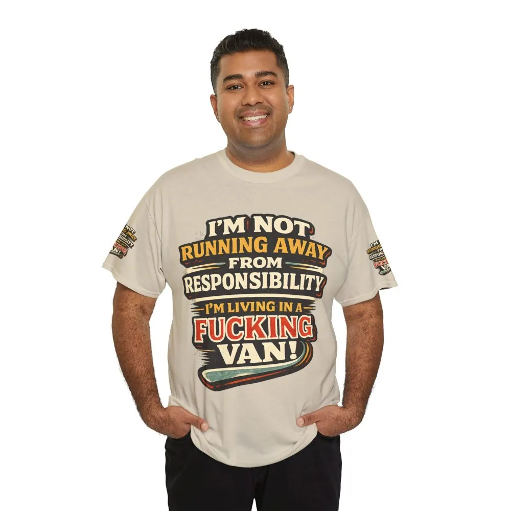 17767573062807899455_2048.jpeg Unisex Heavy Cotton Tee — "I`m Not running Away" Design F**K-Line