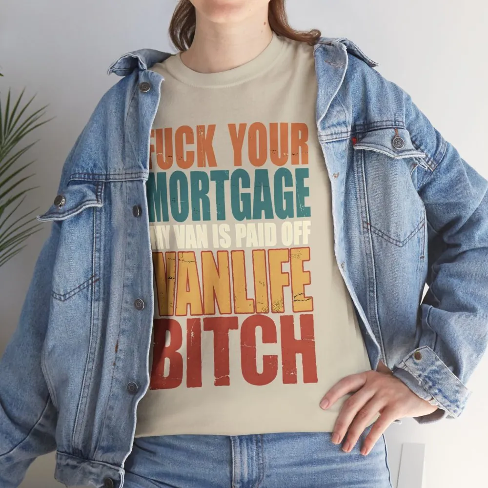 17777540739395038753_2048.jpeg Unisex Heavy Cotton Tee — "Fuck Your Mortgage" Design F**K-Line