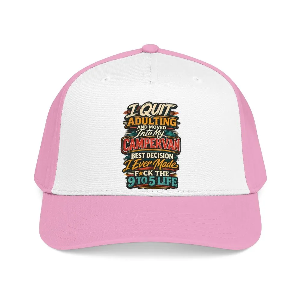 Baseball Cap - "I Quit Adulting" Design F**K-Line