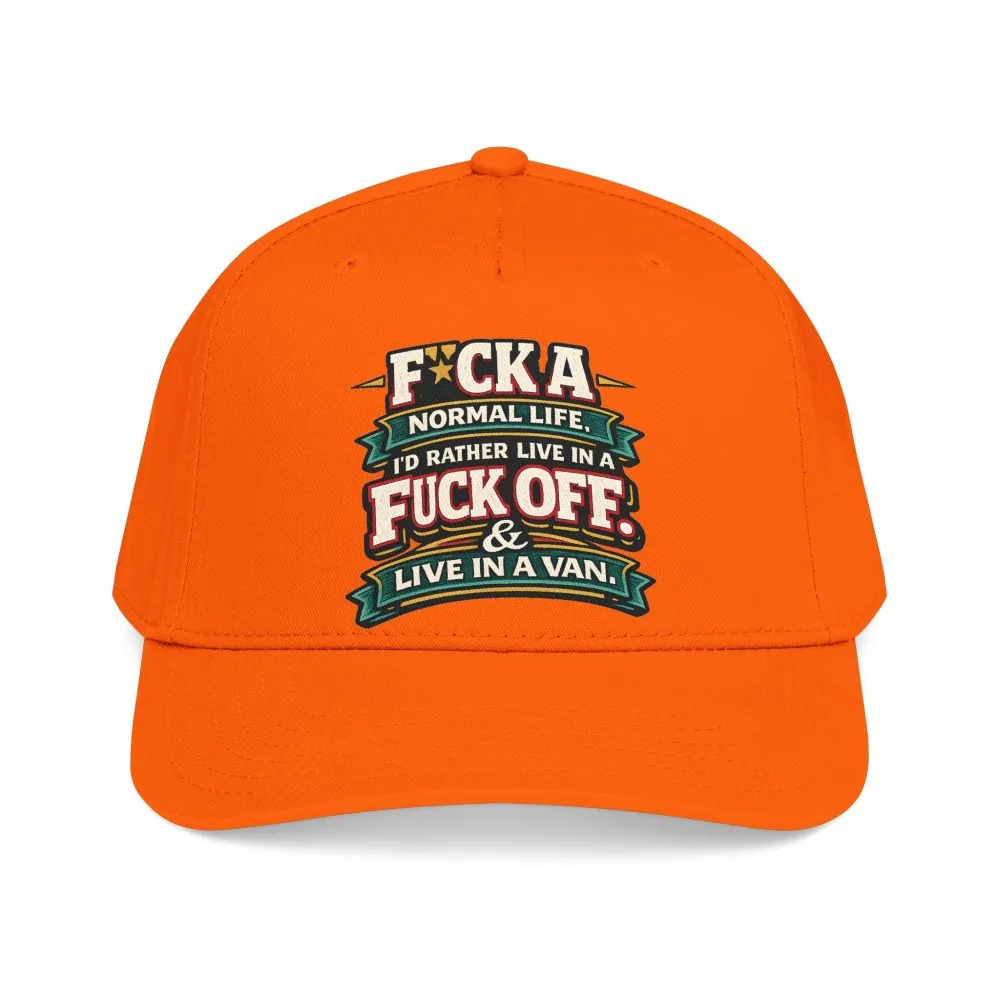 Baseball Cap - "Fuck A Normal Life" Design F**K-Line