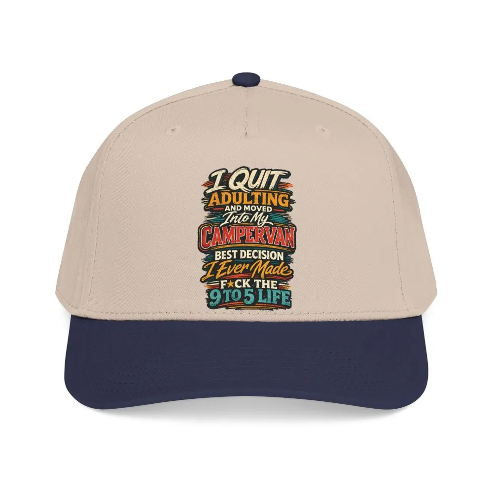 Baseball Cap - "I Quit Adulting" Design F**K-Line