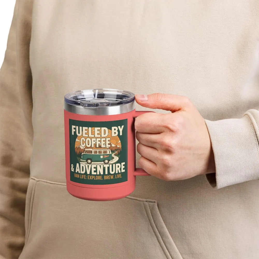 17839949203798796847_2048.jpeg Coffee Mug Tumbler, 15oz — "Fueled by Coffee & Adventure"