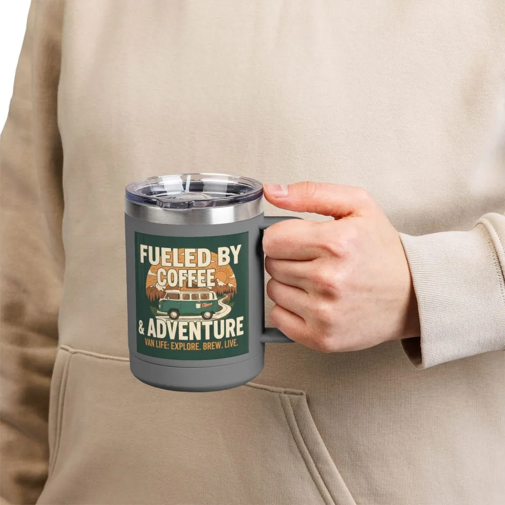 1785627455418518329_2048.jpeg Coffee Mug Tumbler, 15oz — "Fueled by Coffee & Adventure"