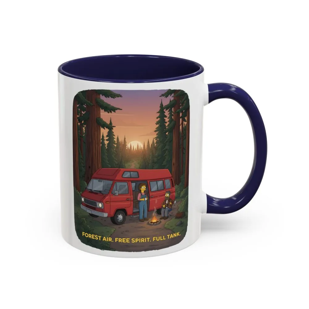 17871619733810915885_2048.jpeg Accent Coffee Mug (11, 15oz) — "Forest Air Free Spirit Full Tank" Design Sitcom-Line