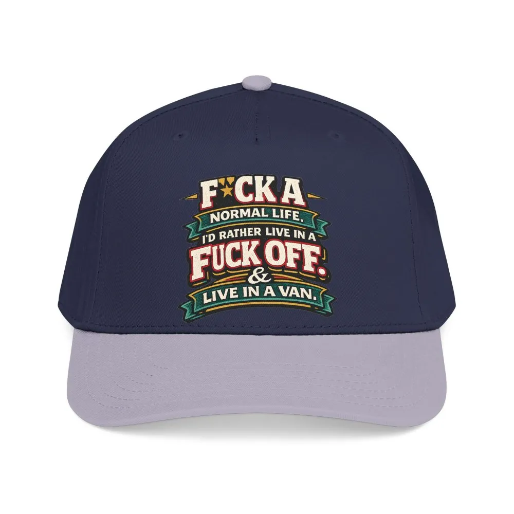 Baseball Cap - "Fuck A Normal Life" Design F**K-Line