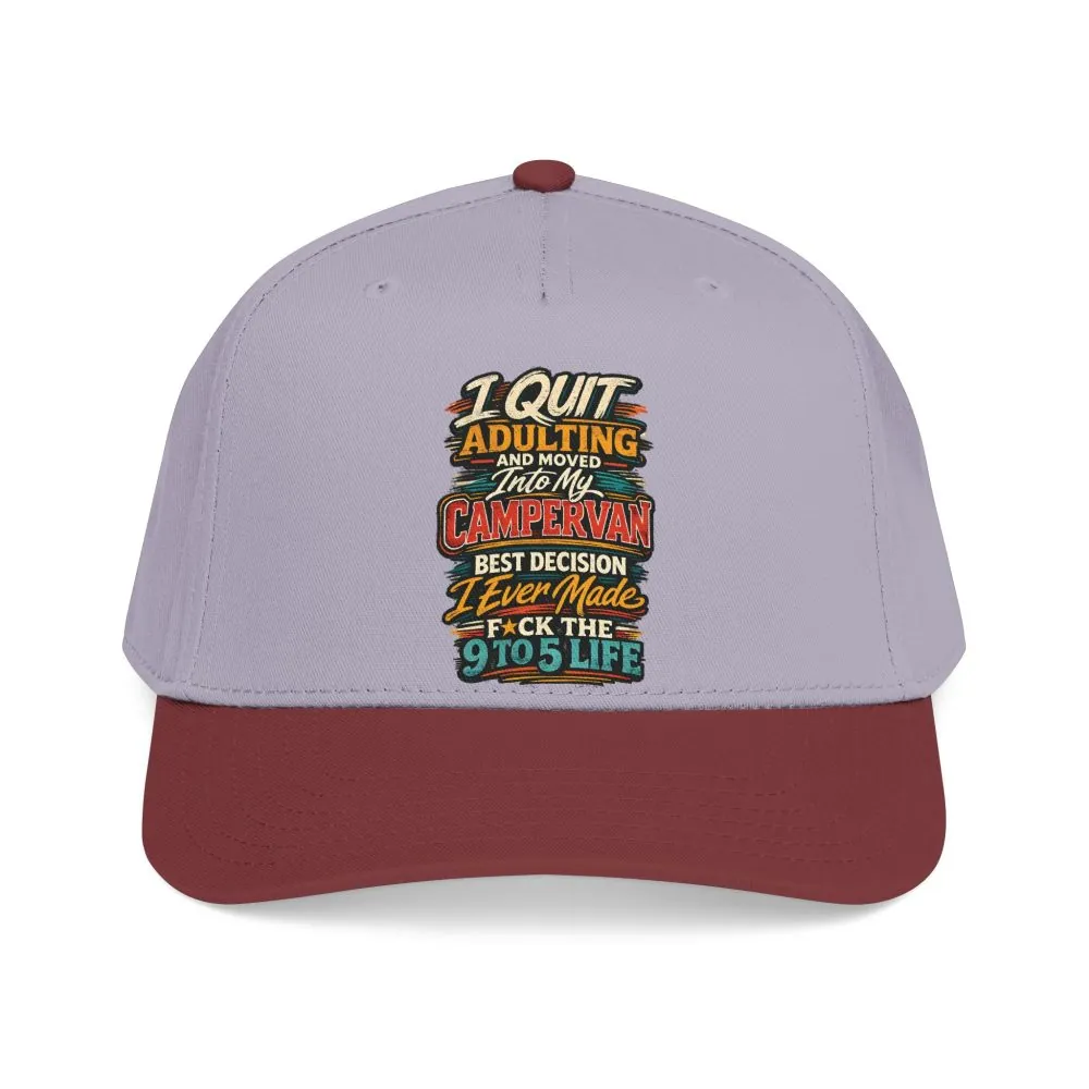 Baseball Cap - "I Quit Adulting" Design F**K-Line