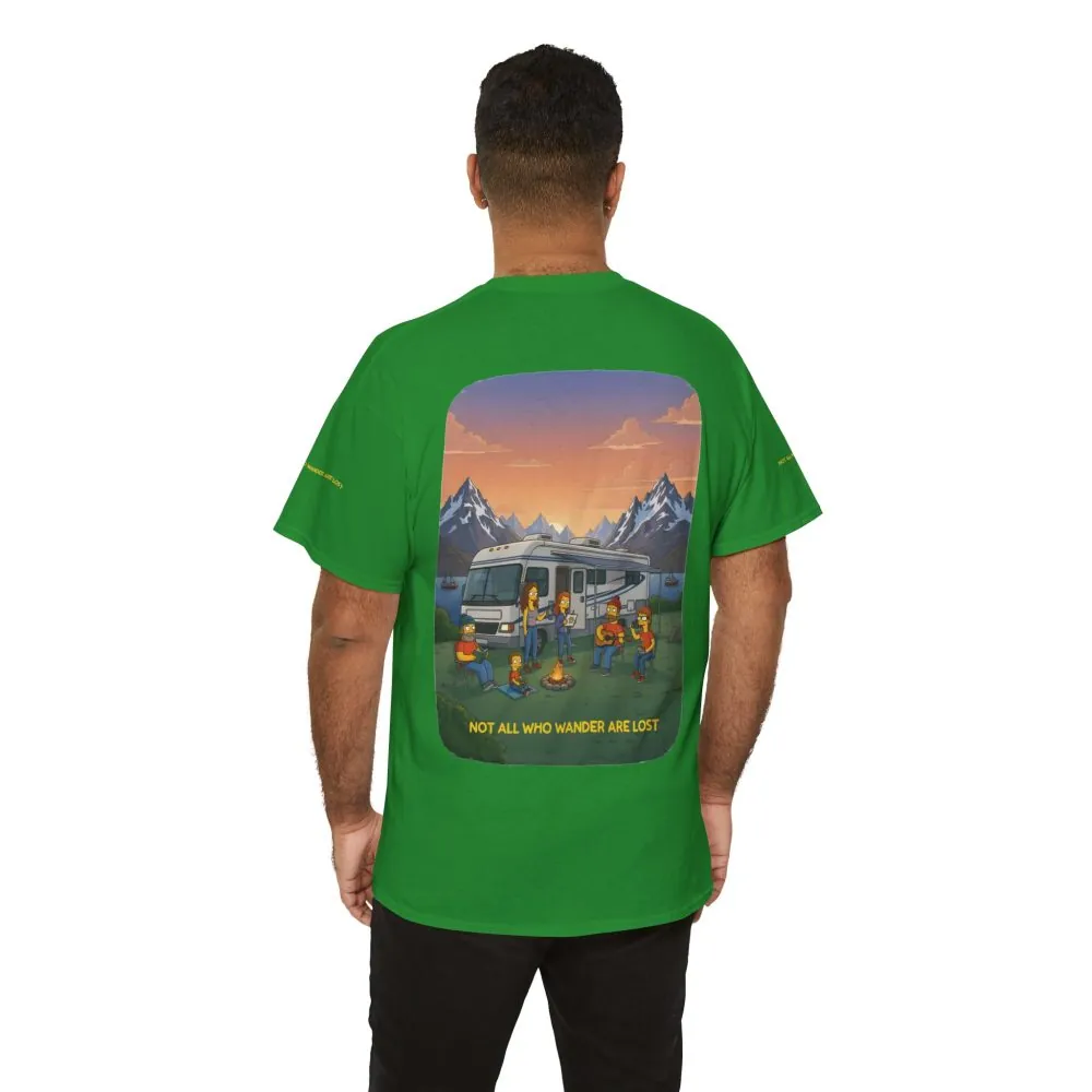 17968259577493394747_2048.jpeg Unisex Heavy Cotton Tee — "Not All Who Wander Are Lost" Design Sitcom-Line