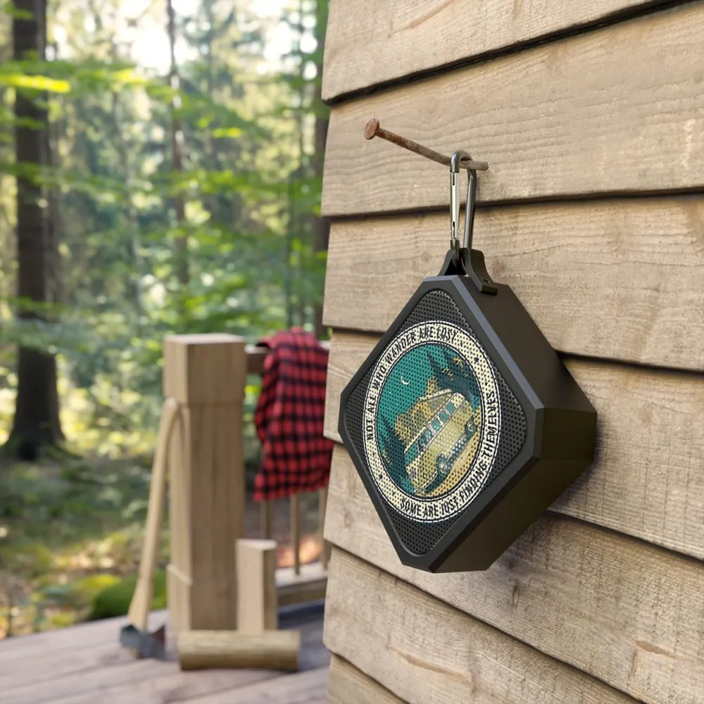 1797696936969846953_2048.jpeg Bluetooth Speaker — “Not All Who Wander Are Lost” Outdoor Portable Speaker