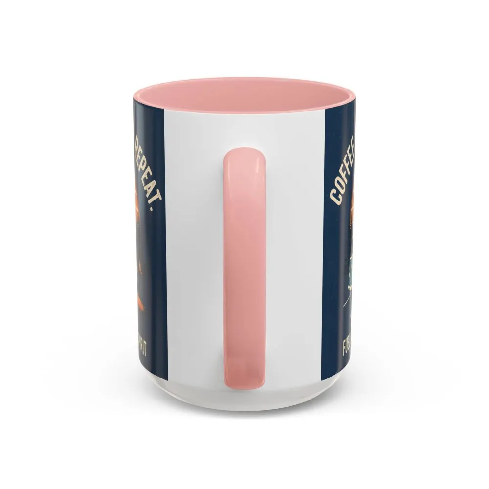 17981895046767207577_2048.jpeg Accent Coffee Mug (11, 15oz) - "Coffee. Adventure. Repeat."