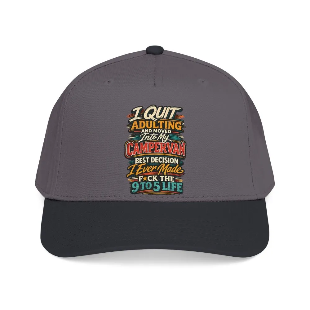Baseball Cap - "I Quit Adulting" Design F**K-Line