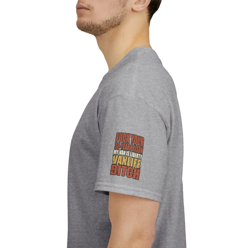Unisex Heavy Cotton Tee — "Fuck Your 30 Year" Design F**K-Line