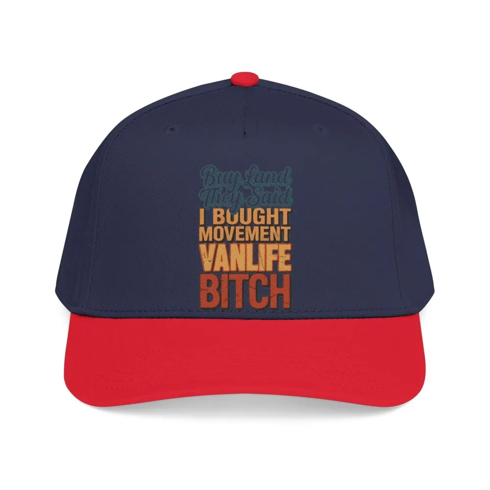 Baseball Cap - "Buy Land They Said" Design F**K-Line