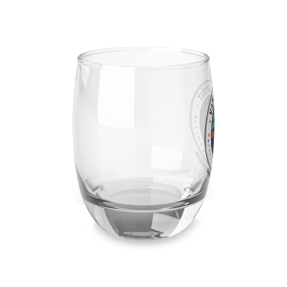 18211700291179563376_2048.jpeg Whiskey Glass — "VanLife Spirit Miles & Malts " Cheers to the Open Road