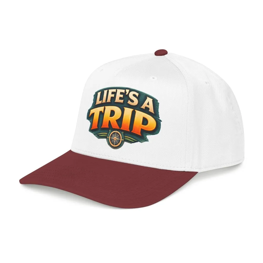 18229442619909063934_2048.jpeg Baseball Cap - "Lifes A Trip" Design Scenic-Line