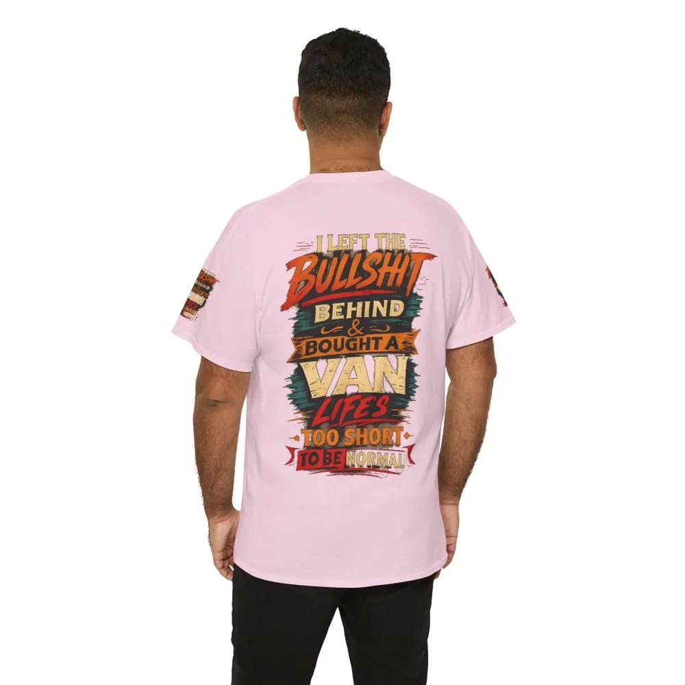 18242821400322836745_2048.jpeg Unisex Heavy Cotton Tee — "I Left The Bullshit" Design F**K-Line