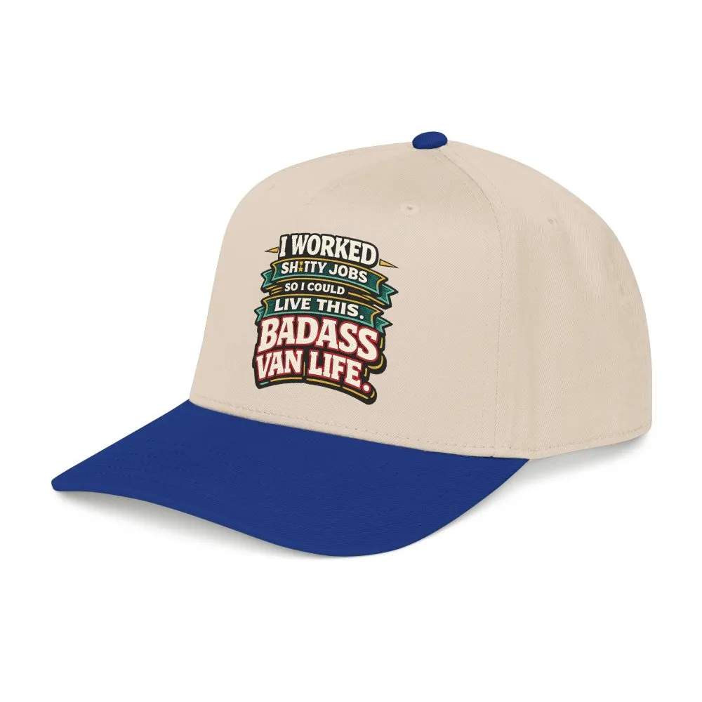18243209937376857930_2048.jpeg Baseball Cap - "I Worked Shitty Jobs" Design F**K-Line
