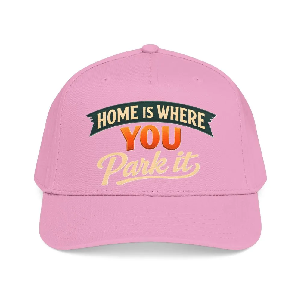 18312005602725140126_2048.jpeg Baseball Cap - "Home Is where You Park It" Design Scenic-Line