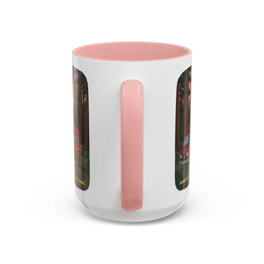 18327141436540310893_2048.jpeg Accent Coffee Mug (11, 15oz) — "Forest Air Free Spirit Full Tank" Design Sitcom-Line