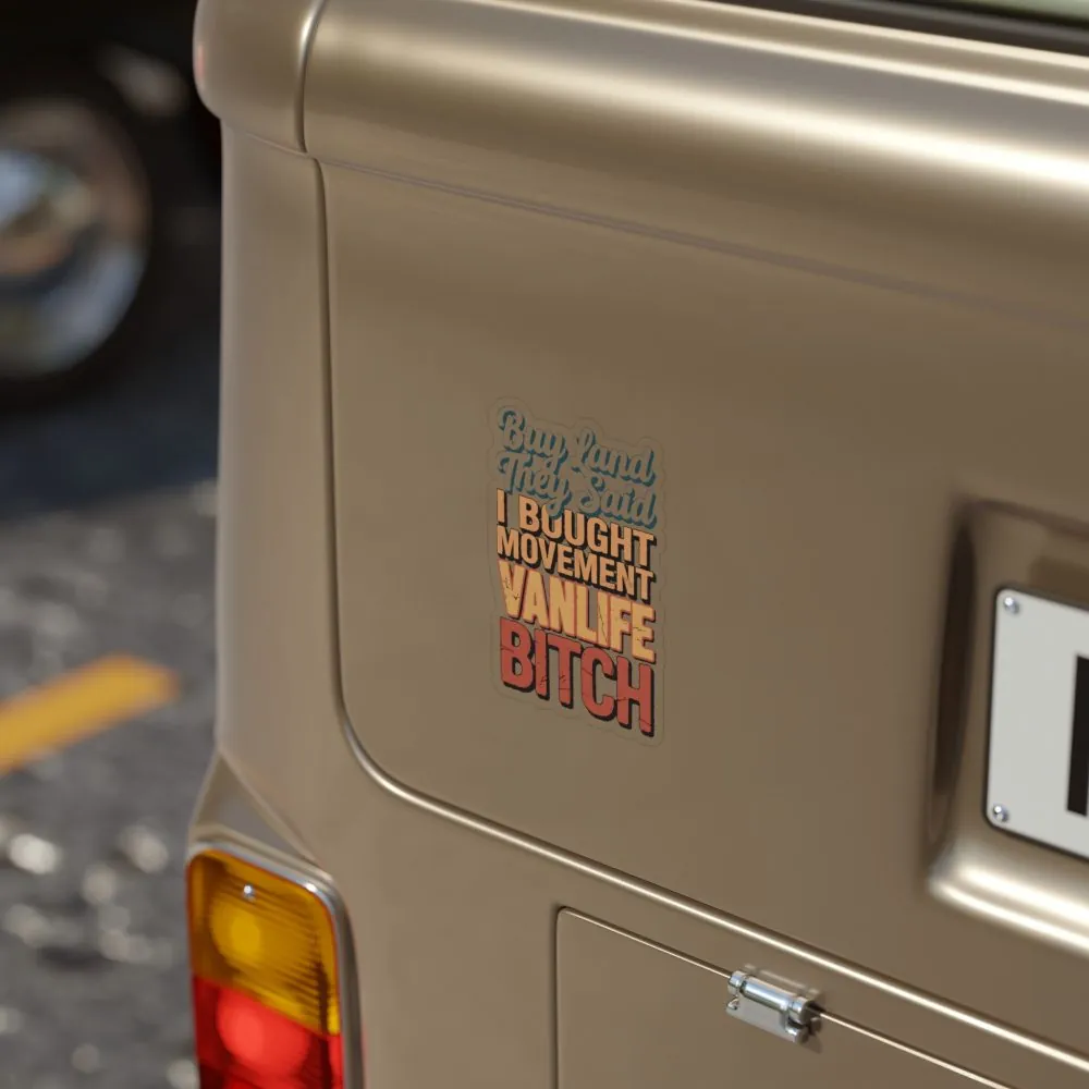 18337738067632031137_2048.jpeg Transparent Outdoor Stickers – "Buy Land They Said" Design F**K-Line