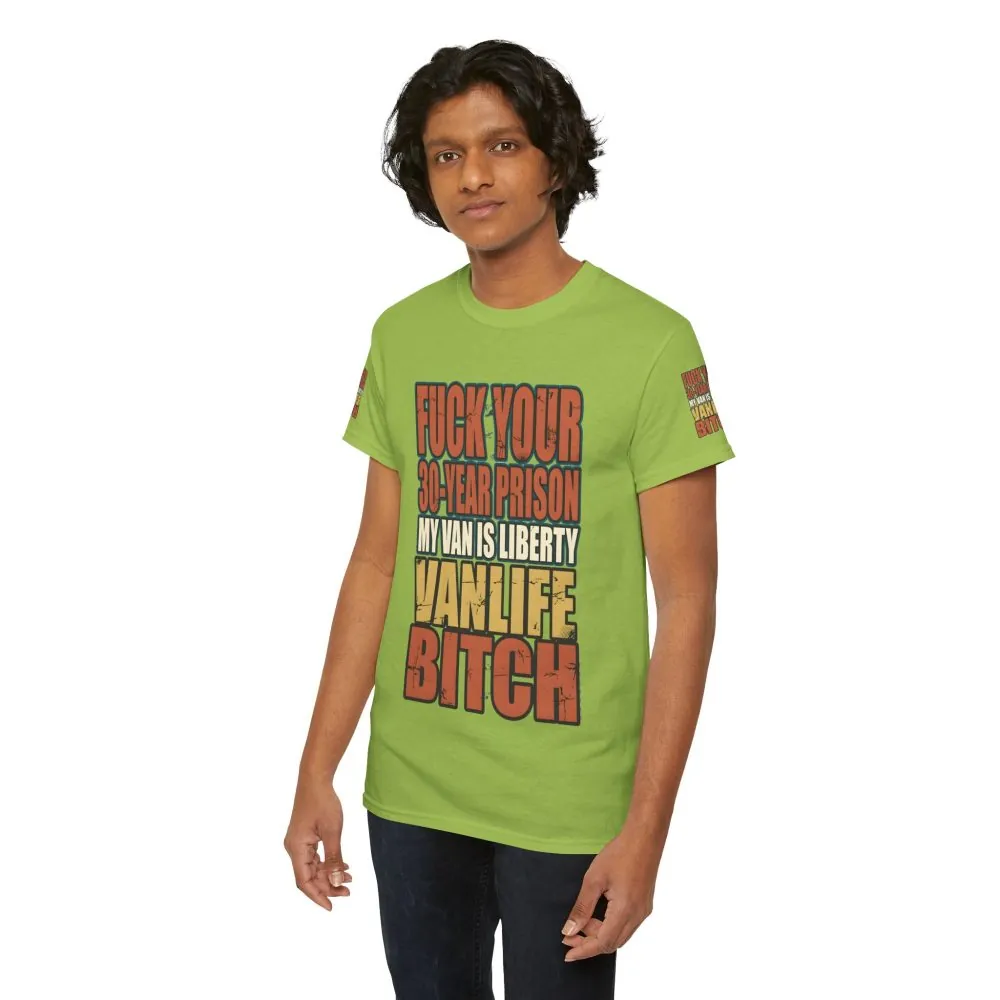 Unisex Heavy Cotton Tee — "Fuck Your 30 Year" Design F**K-Line