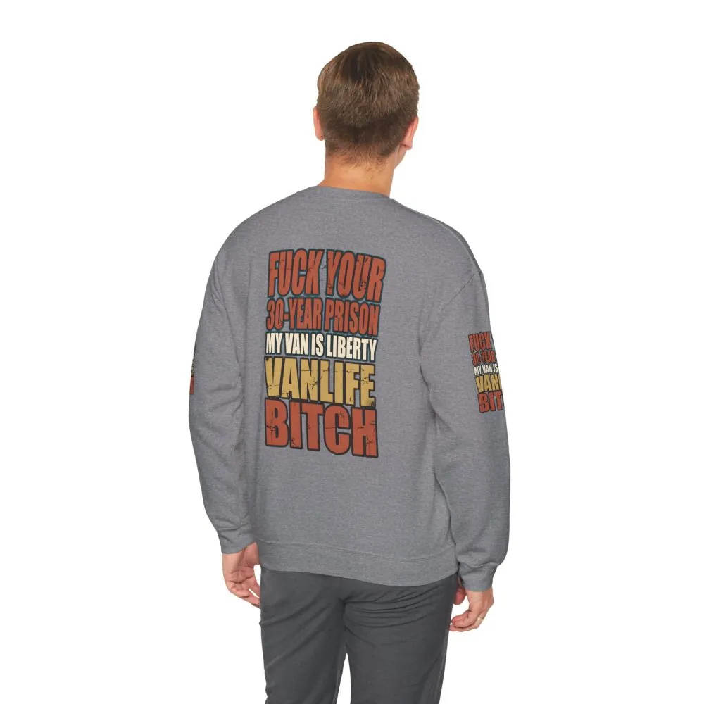 18356725724820732878_2048.jpeg Unisex Heavy Blend™ Crewneck Sweatshirt — "Fuck Your 30 Year" Design F**K-Line