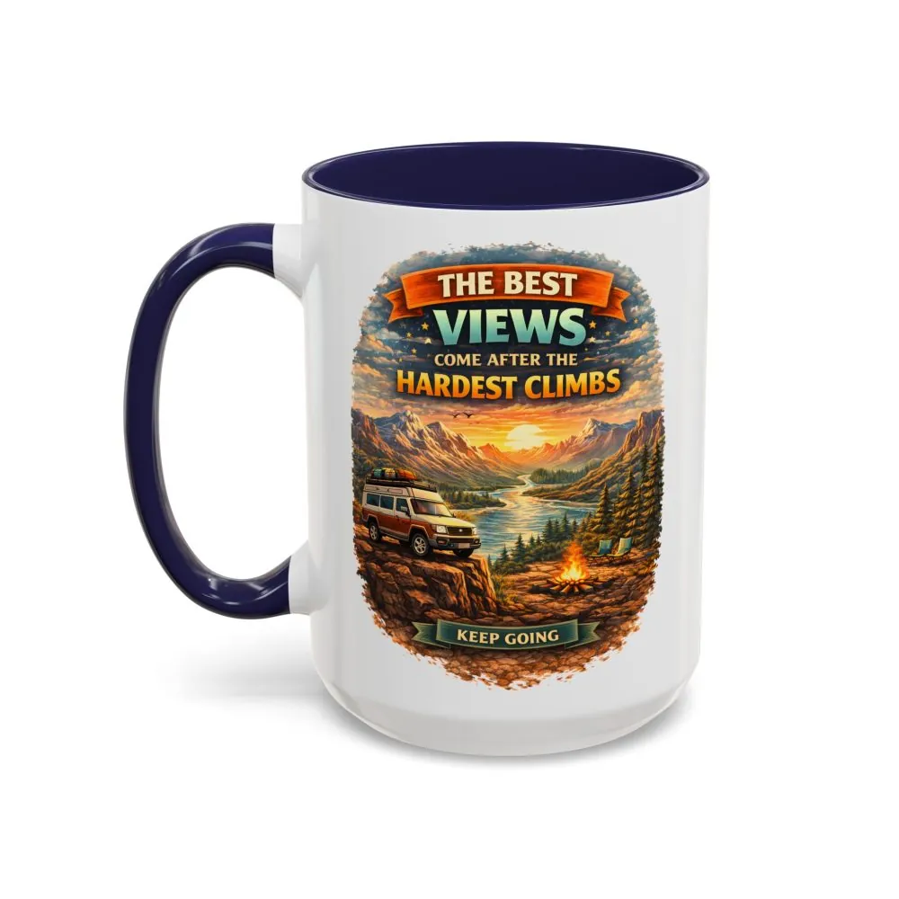 18396466129762846464_2048.jpeg Accent Coffee Mug (11, 15oz) — "The Best Views" Design Scenic-Line