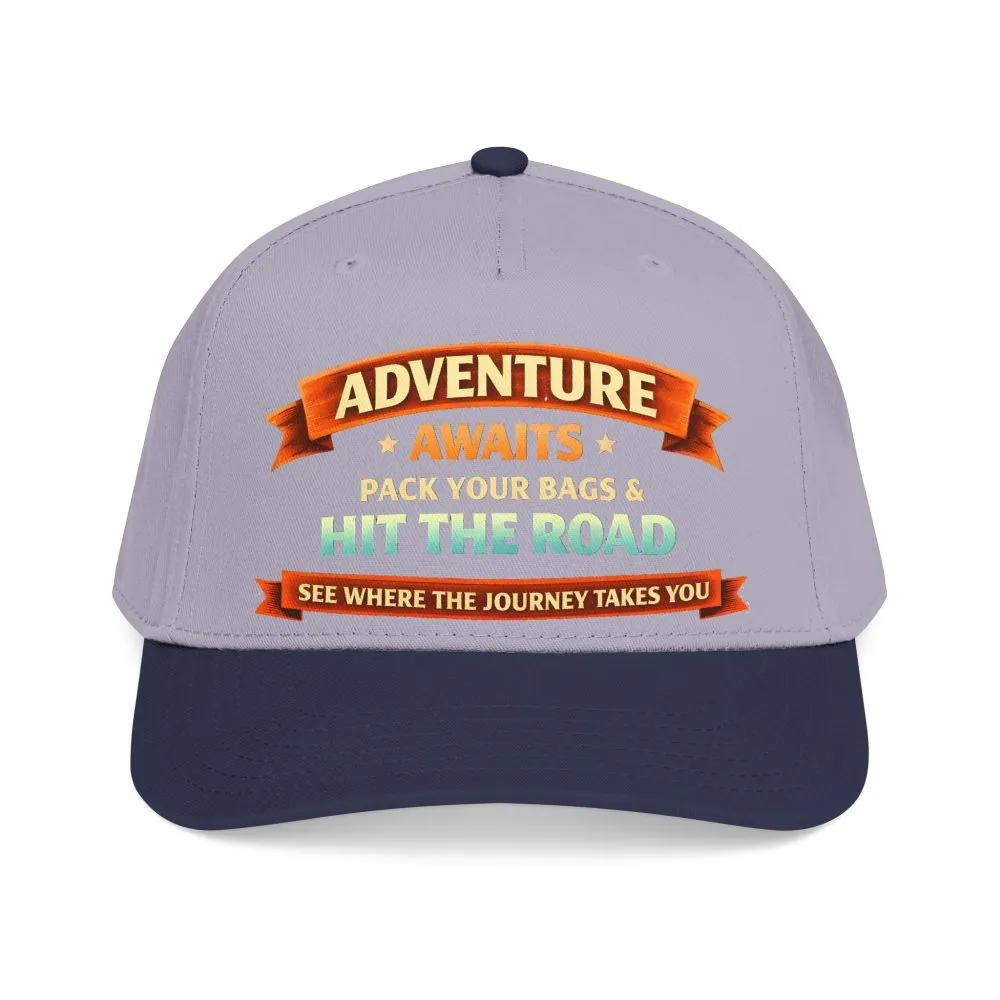 18433718508070974967_2048.jpeg Baseball Cap - "Adventure Awaits-Pack Your Bags" Design Scenic-Line