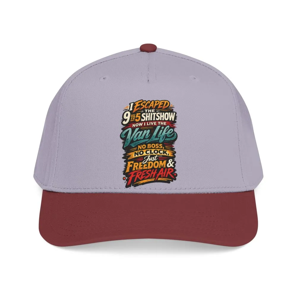 1869755884250130317_2048.jpeg Baseball Cap - "I Escaped The 9 To 5" Design F**K-Line